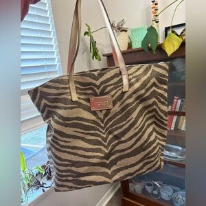 Michael Kors Zebra Stripe Tote